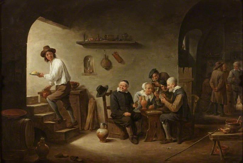 Interior Of A Tavern — David Teniers The Younger