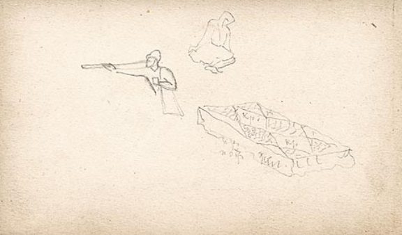 Sketch For Rimsky-korsakov's Opera ''the Tale Of Tsar Saltan'' 3 — Nicholas Roerich