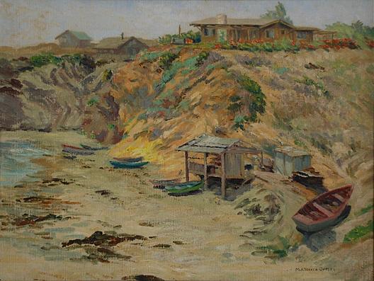 Opposite Splash Rock, (painting) — Mary Agnes Yerkes