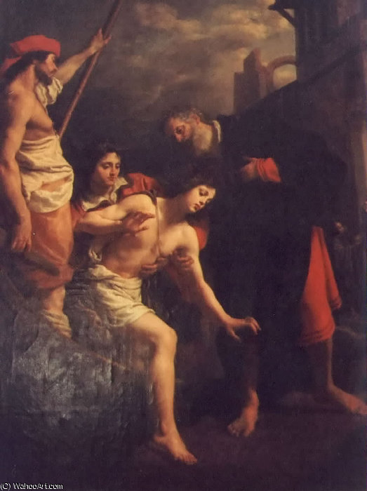 The Hospitality Of Saint Julian — Cristofano Allori