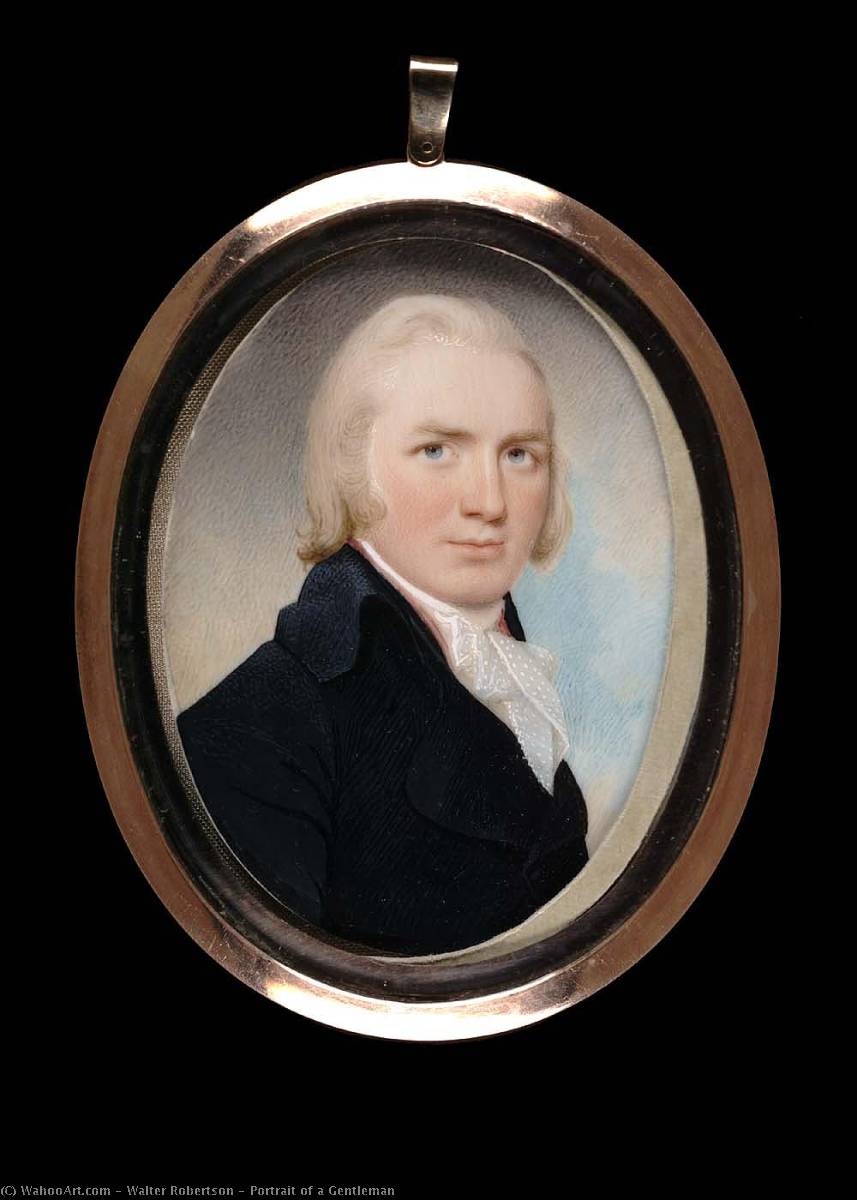 Portrait Of A Gentleman — Walter Robertson