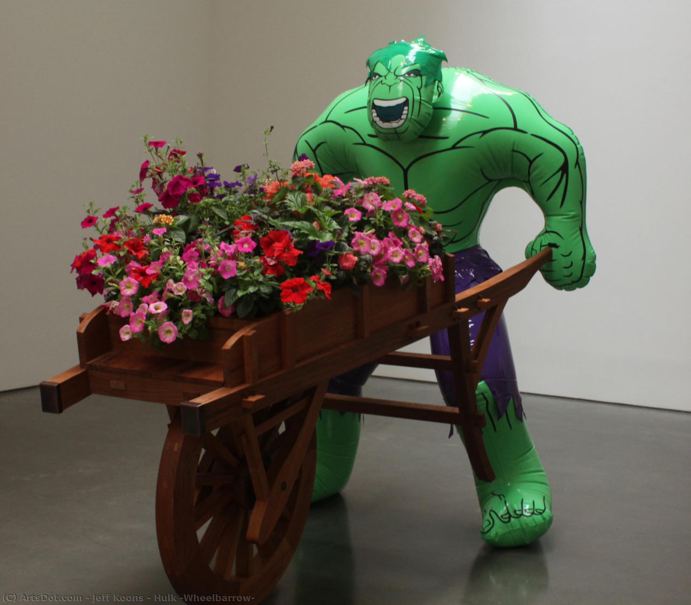 Hulk (wheelbarrow) — Джефф Куонс