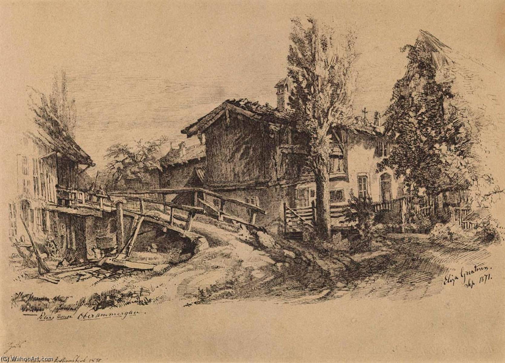 Peter's House, Oberammergau — Eliza Greatorex