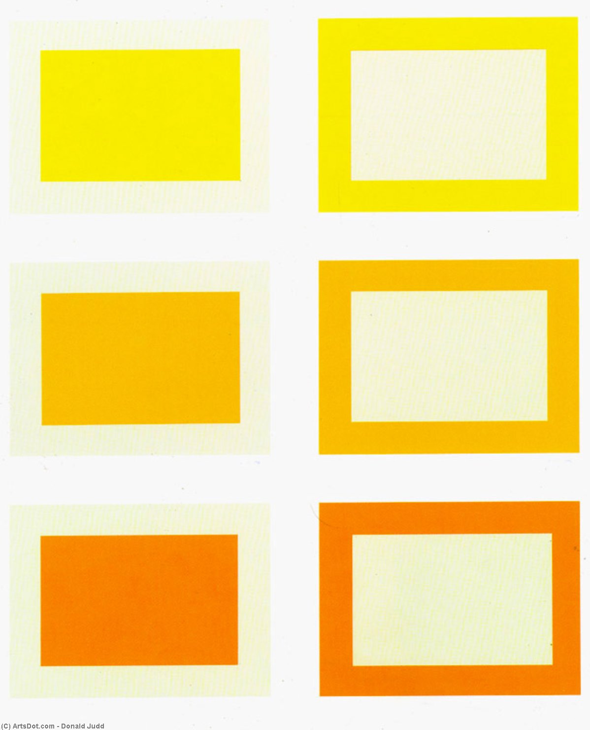 Untitled (schellmann -187-192) — Donald Judd
