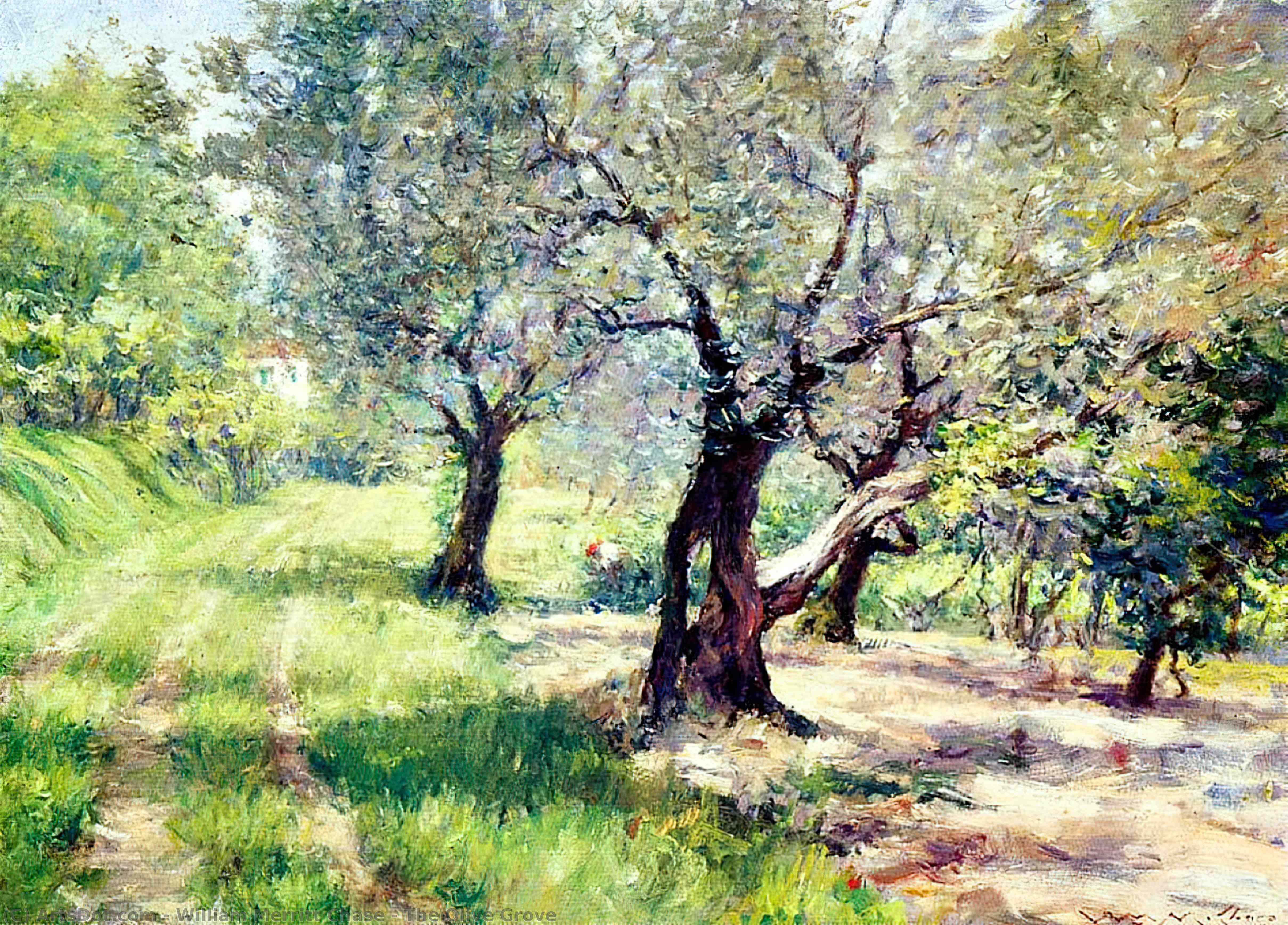 The Olive Grove — ウィリアム・メリット・チェイス
