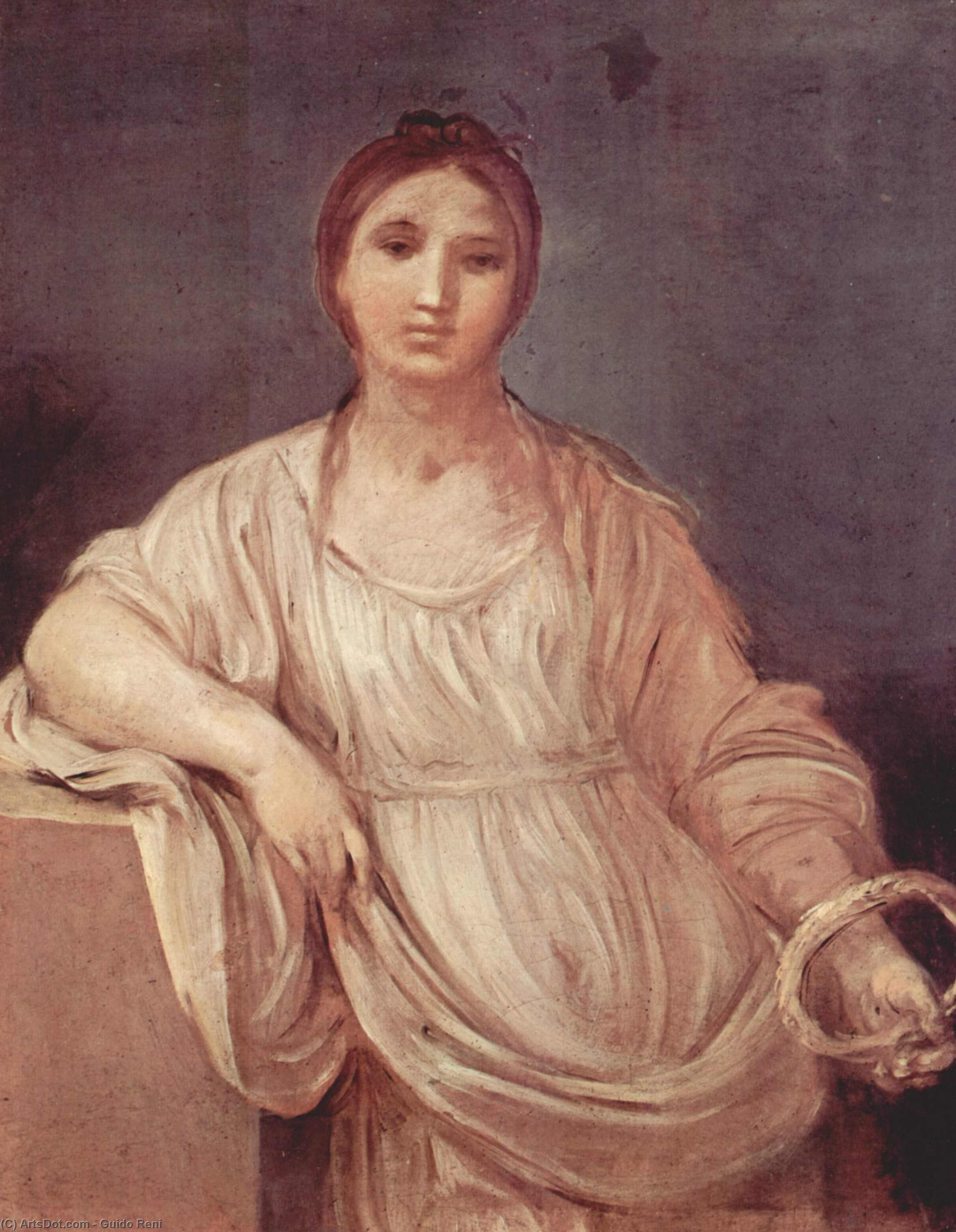 Portrait Of A Girl With Crown — Reni Guido (le Guide)