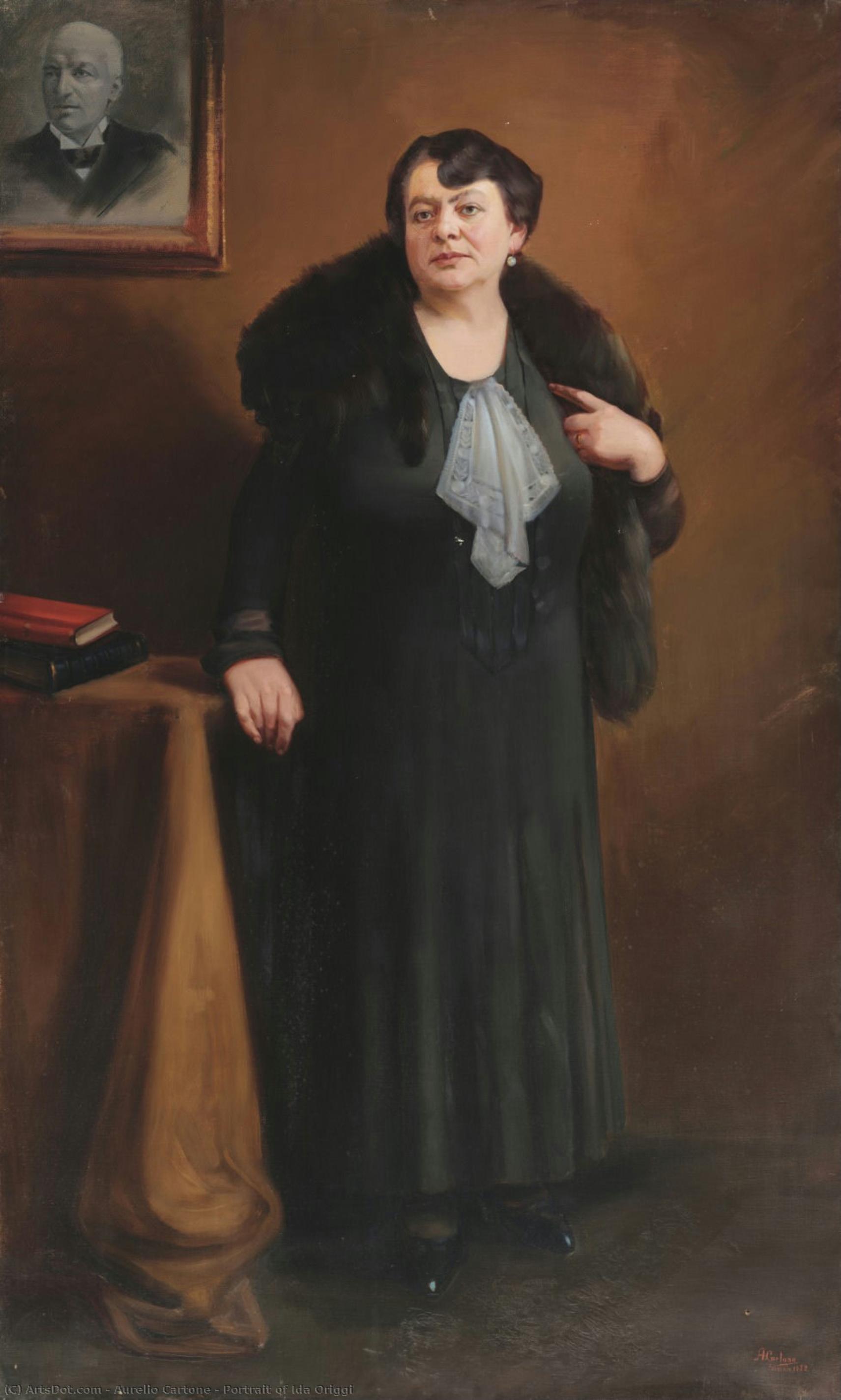 Portrait Of Ida Origgi — Aurelio Cartone