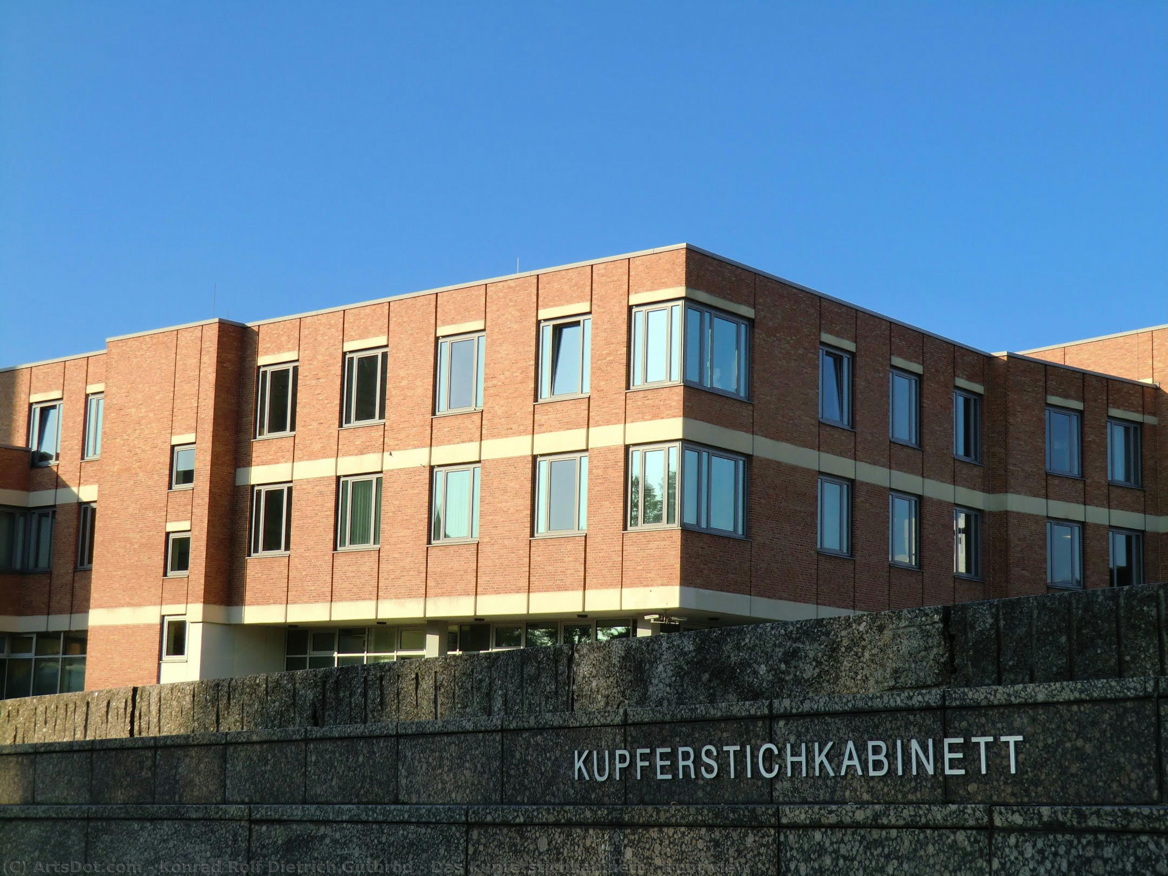 Das Kupferstichkabinett - Front View — Konrad Rolf Dietrich Gutbrod