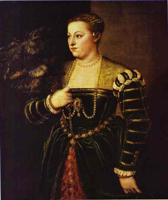 Portrait Of Titian's Daughter Lavinia — Titian