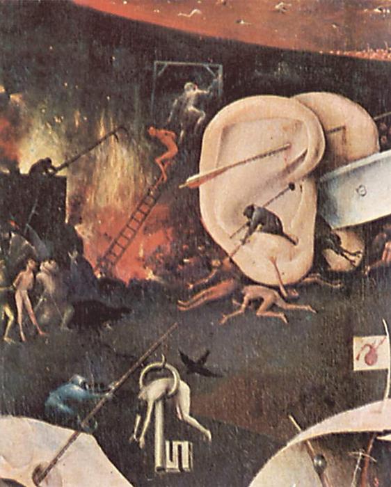 The Garden Of Earthly Delights (detail) (10) — Hieronymus Bosch