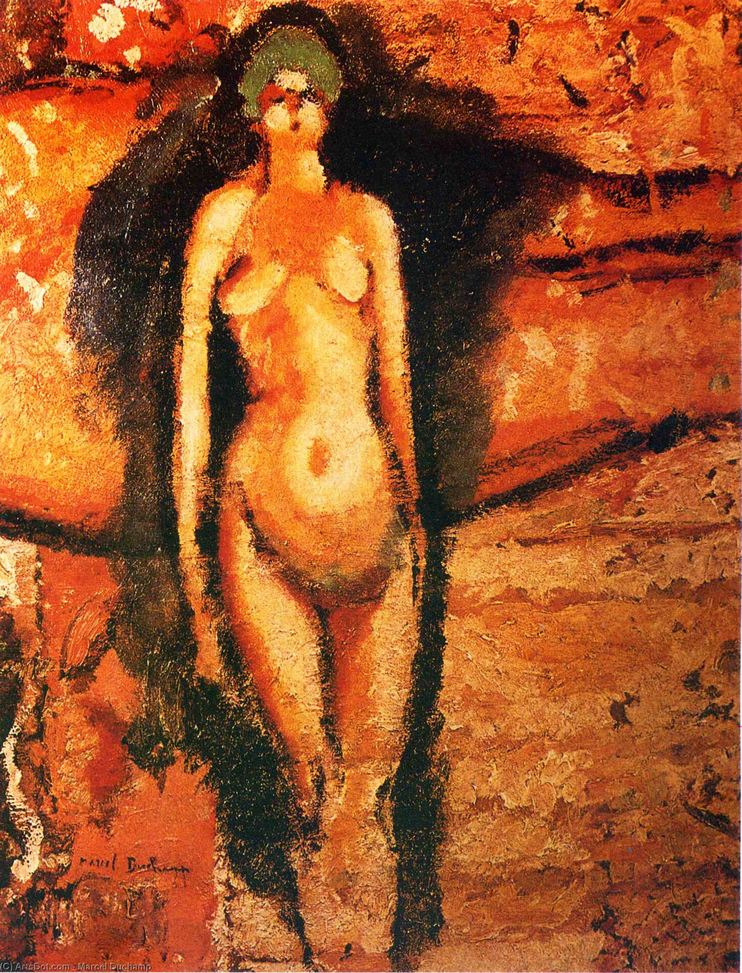 Standing Nude — マルセル・デュシャン