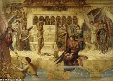 The Ramparts Of God's House — John Melhuish Strudwick