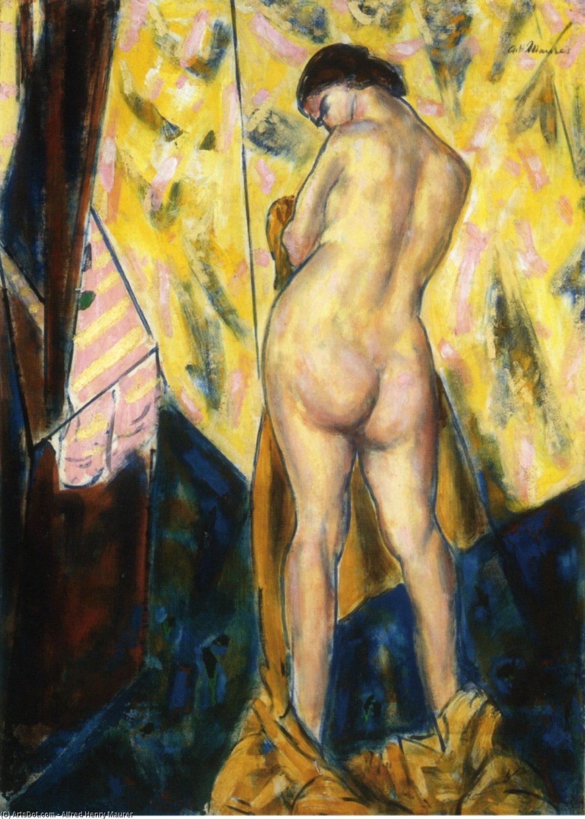 Standing Female Nude — Alfred Henry Maurer
