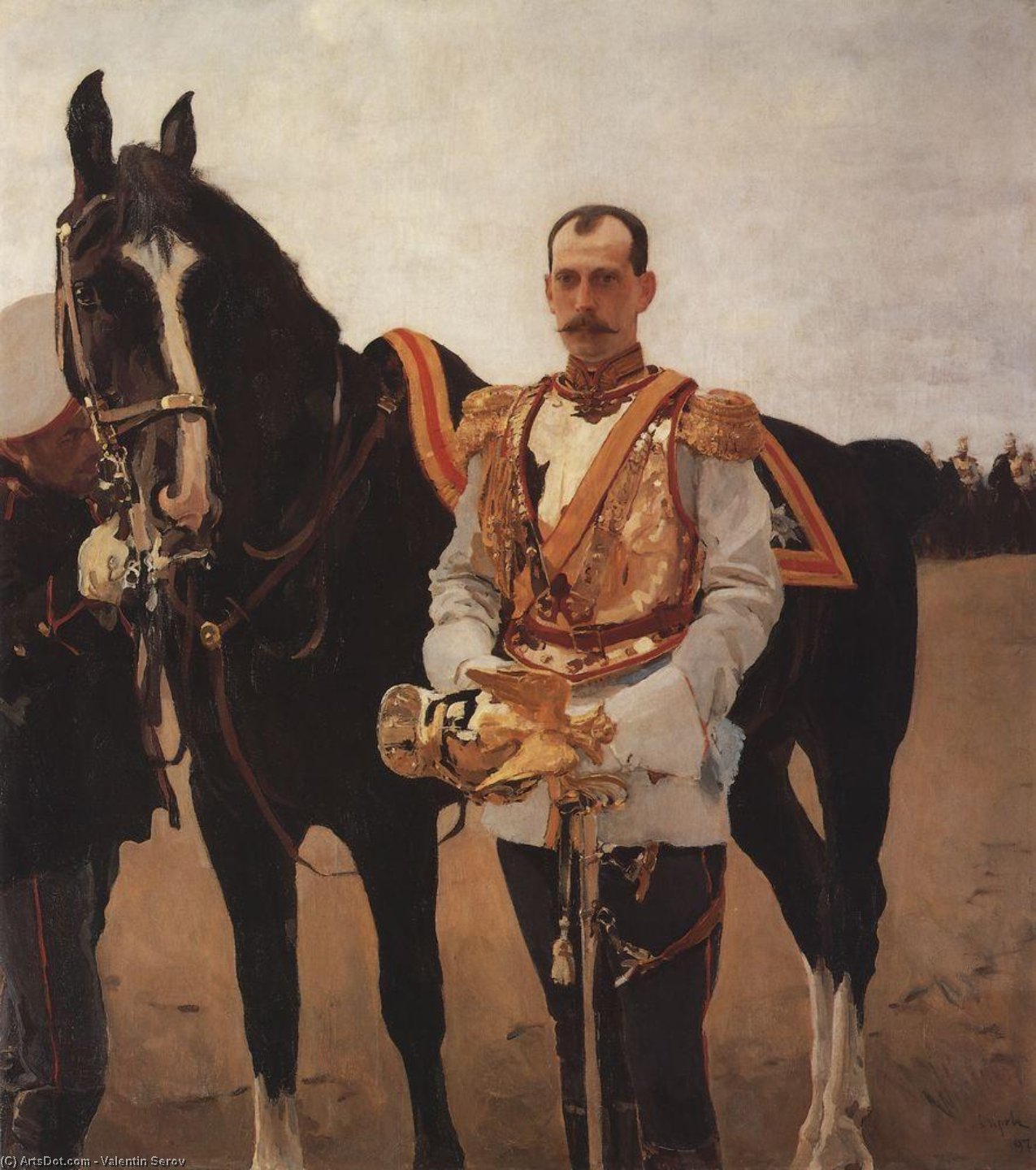 Portrait Of Grand Duke Paul Alexandrovich — Valentin Alexandrovich Serov