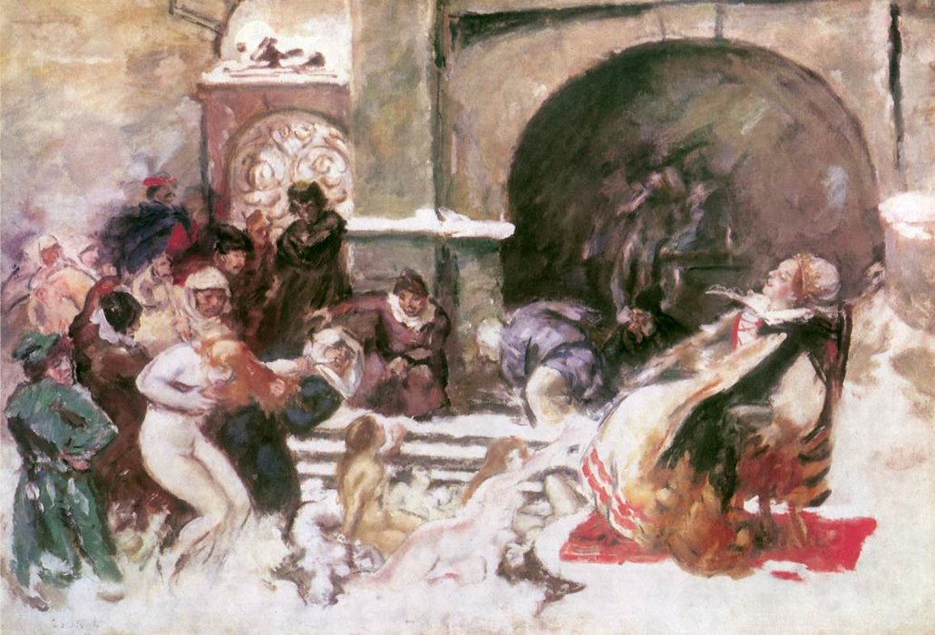 Erzsébet Báthory — István Csók