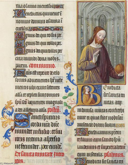 Christ Blessing The World — Limbourg Brothers