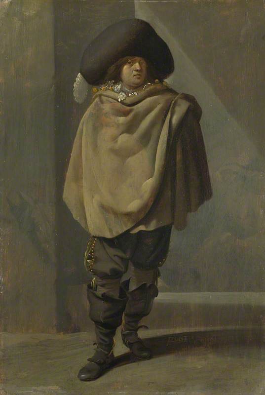 A Standing Man — Pieter Jansz. Quast