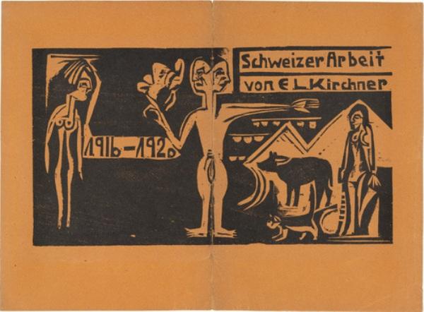Cover From Exhibition Catalogue — Ерnst Лудвиг Киршнер