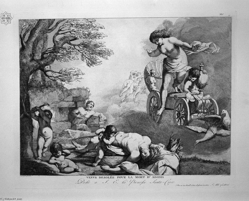 Venus Desolate By The Death Of Adonis — Giovanni Battista Piranesi