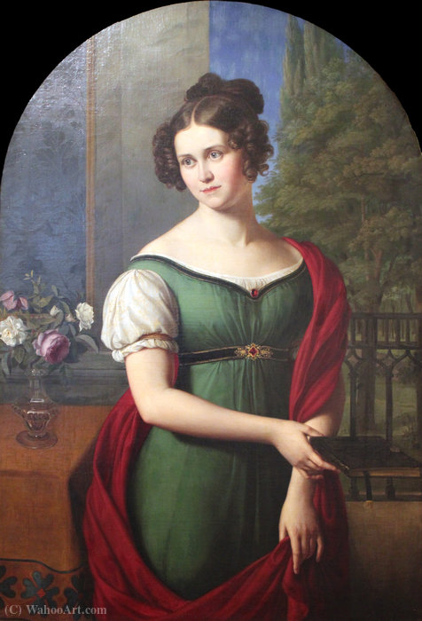 Portrait Of Lili Parthey — Wilhelm Von Schadow