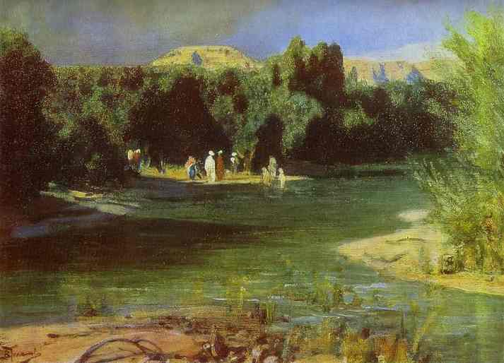Baptism — Vasily Dmitrievich Polenov
