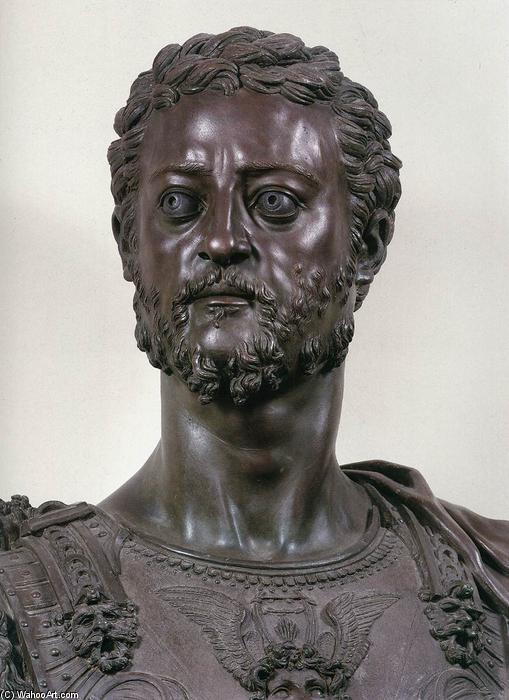 Bust Of Cosimo I (detail) — Benvenuto Cellini