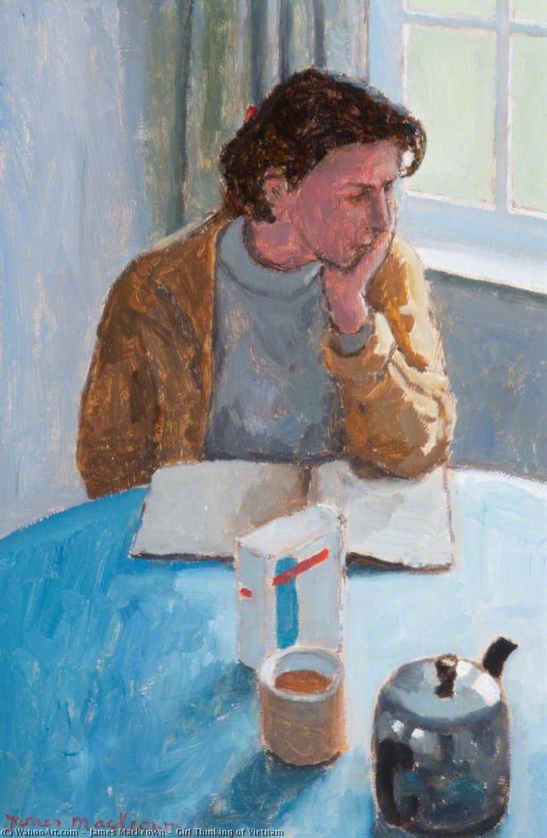 Girl Thinking Of Vietnam — James Mackeown
