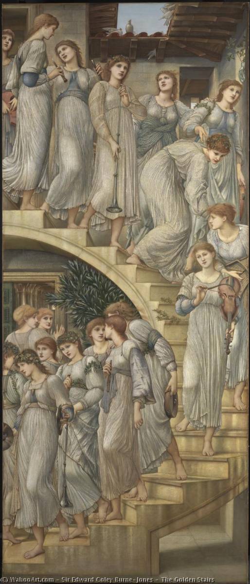 The Golden Stairs — Edward Coley Burne-jones