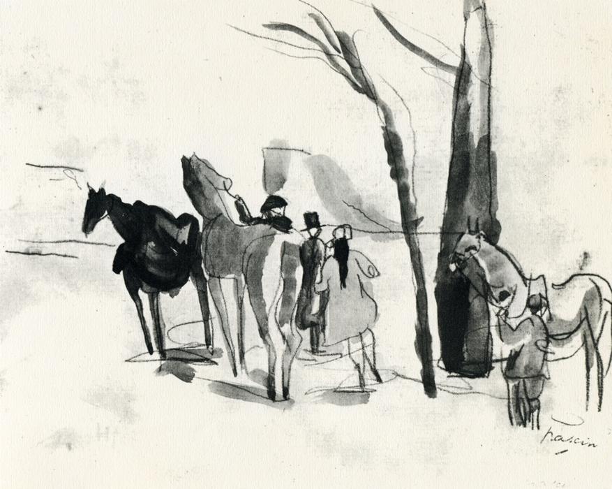 The Horses Market — Julius Mordecai Pincas