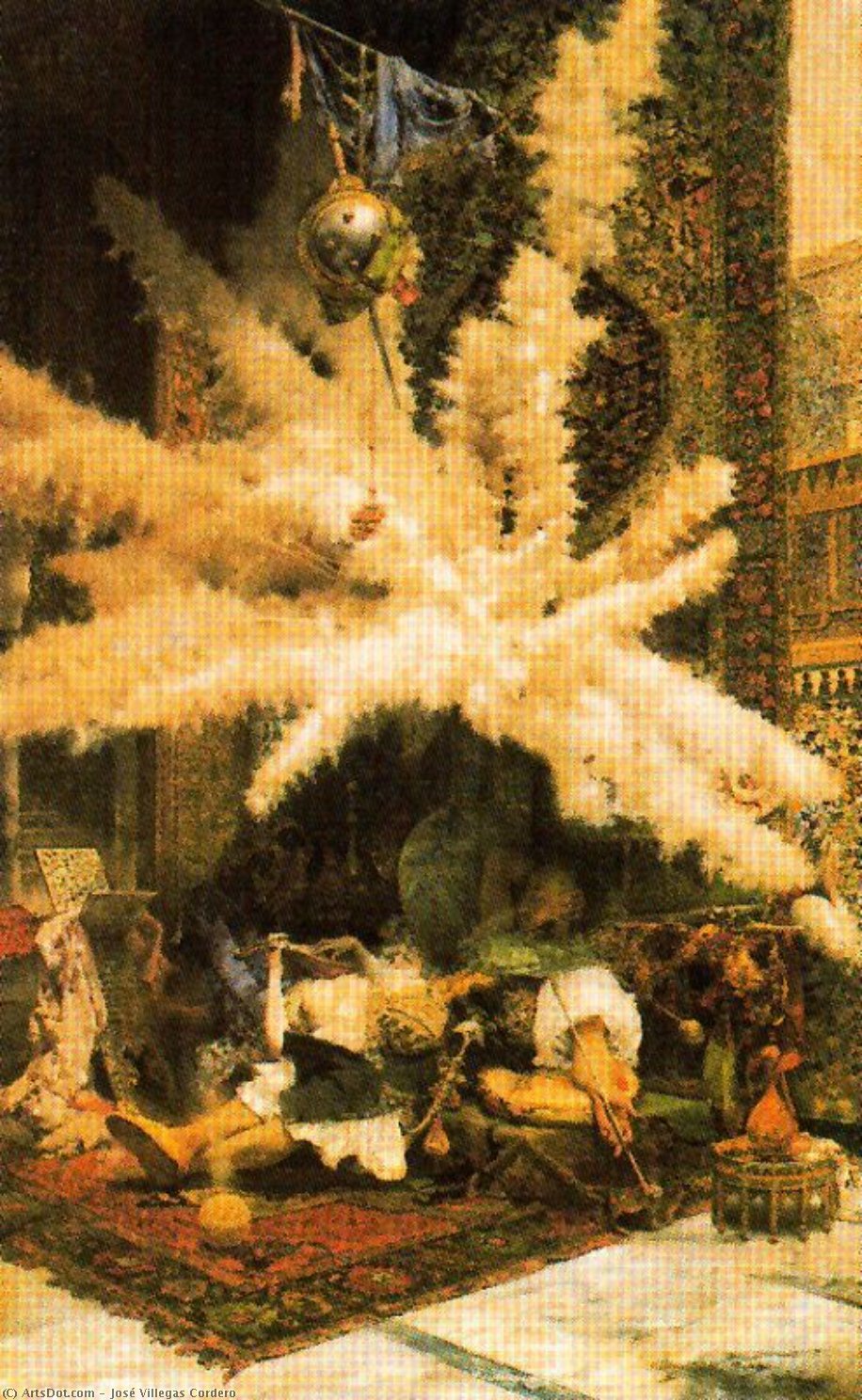 The Siesta In The Harem — José Villegas Cordero