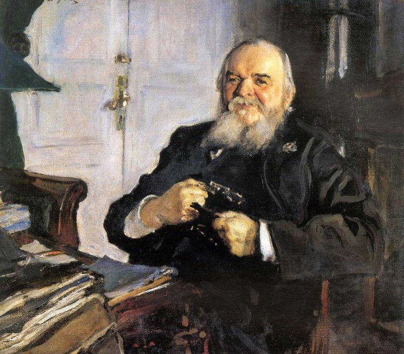 Portrait Of Alexander Turchaninov — Valentin Alexandrovich Serov