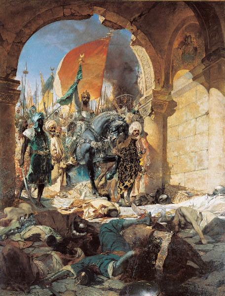 Entrée Du Sultan Mehmet Ii À Constantinople Le 29 Mai 1453 Entrée De Mahomet Ii À Constantinople (ancien Titre) — Jean-joseph Benjamin-constant