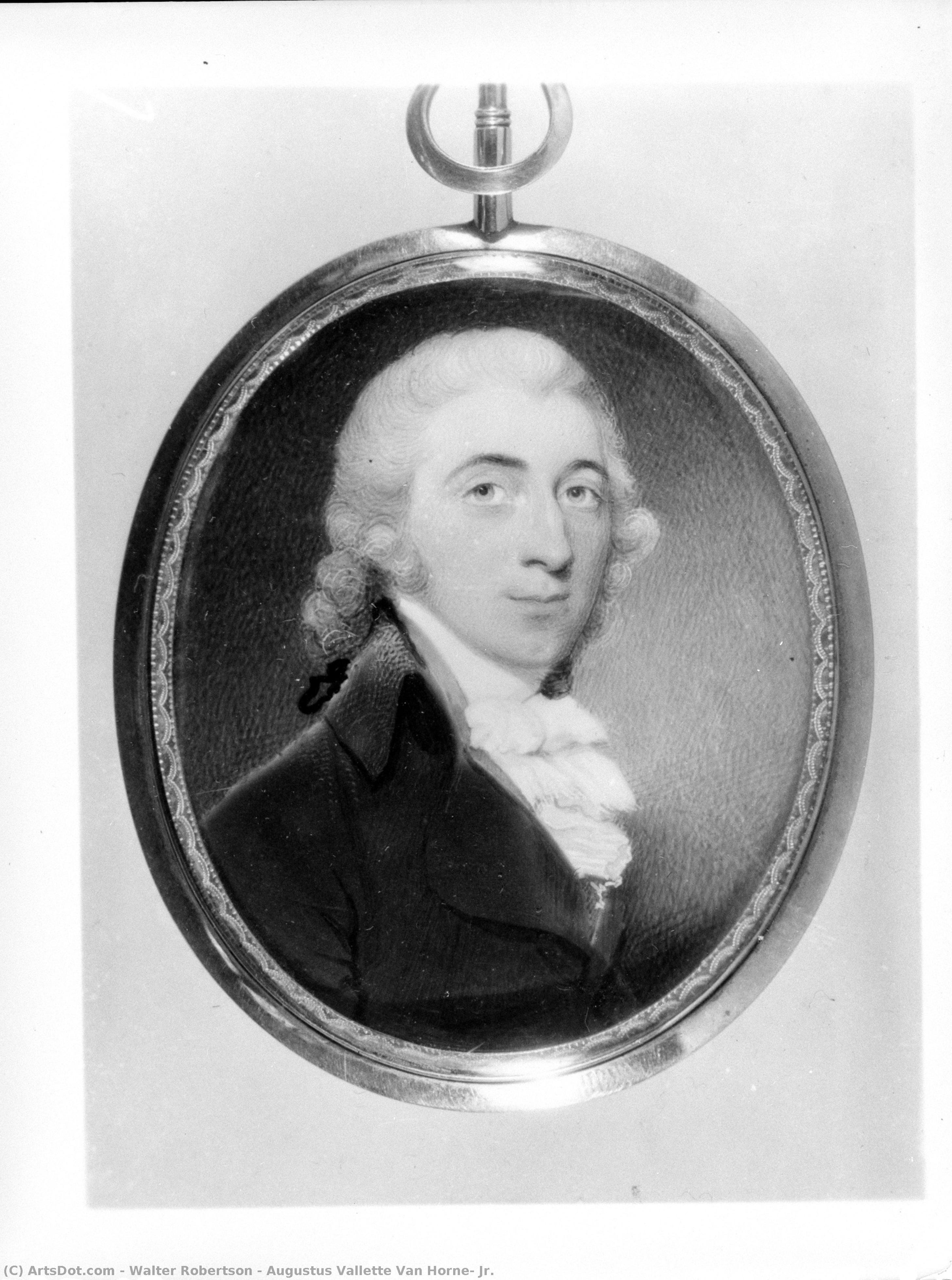 Augustus Vallette Van Horne, Jr. — Walter Robertson