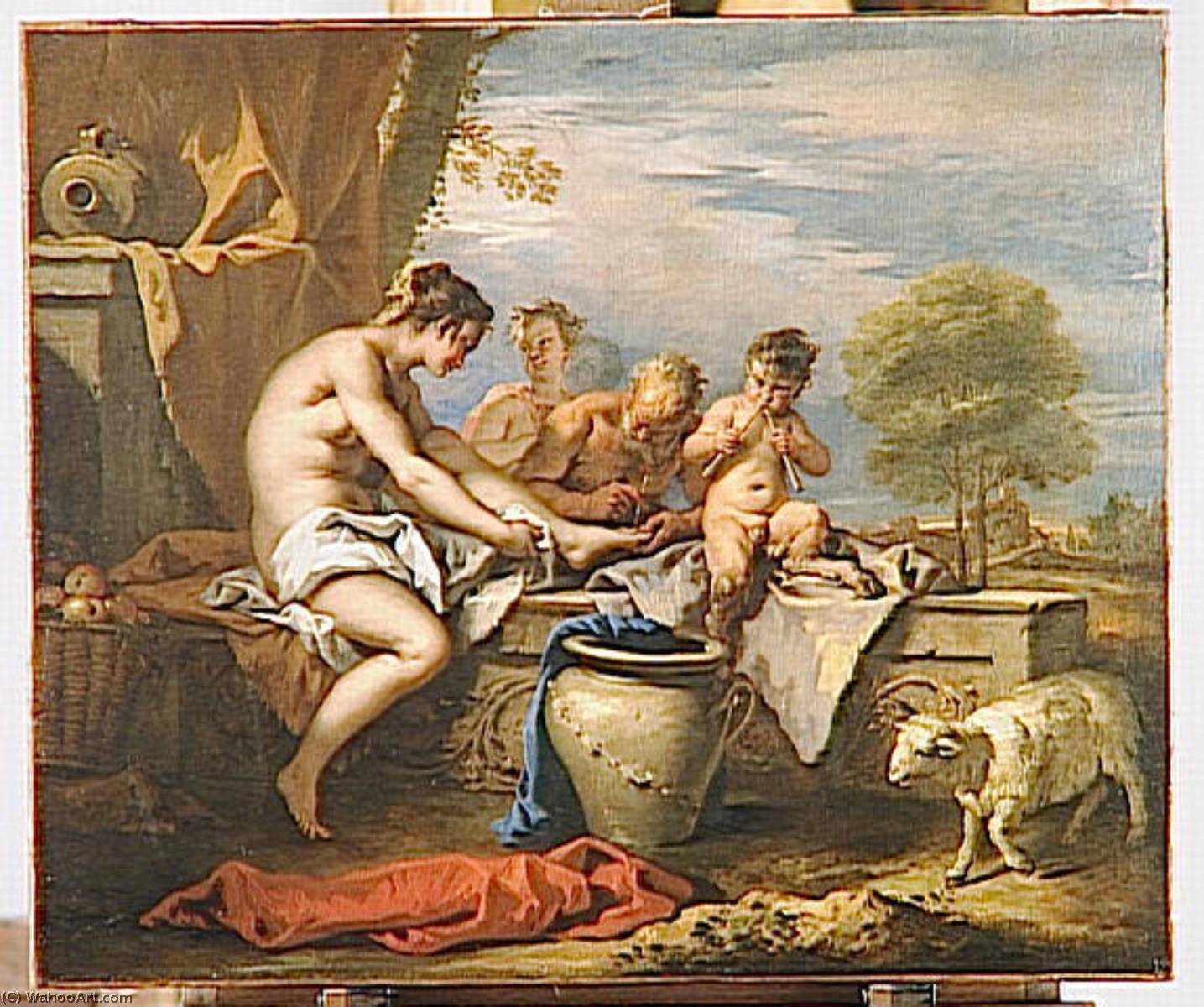 Nymphe Et Satyres — Себастьяно Риччи