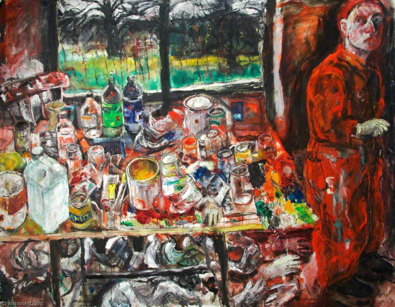 Studio Self Portrait — Shani Rhys James