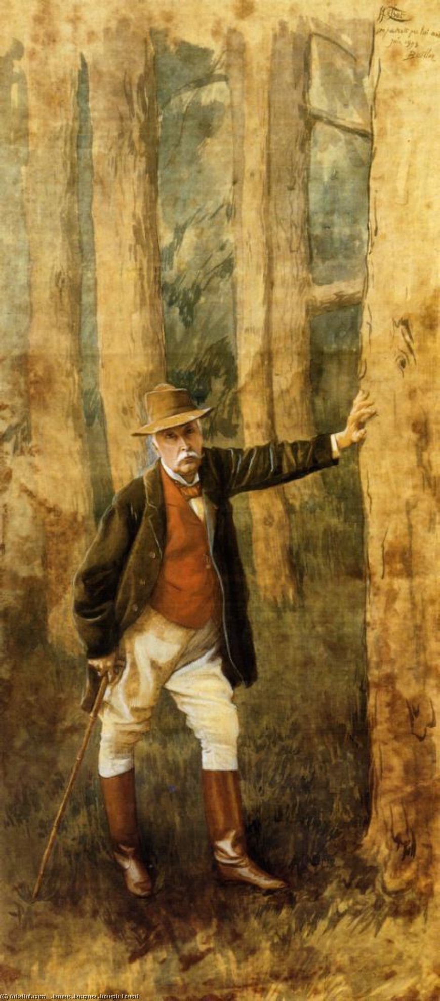 Self Portrait — Jacques Joseph Tissot