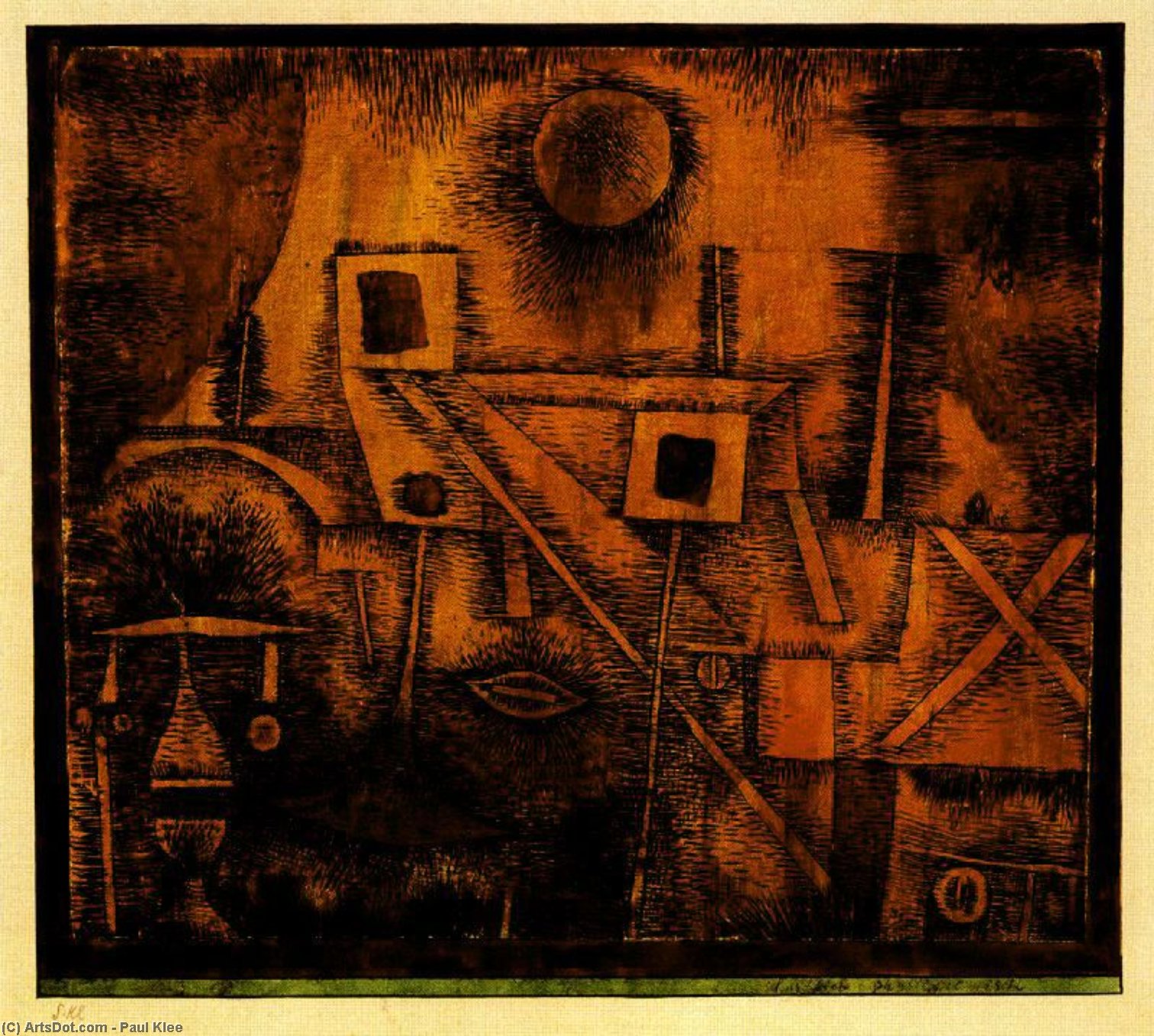 Scenic-physiognomic — Paul Klee