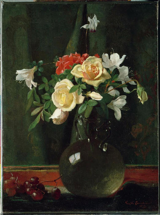 Vase Of Flowers — George Cochran Lambdin