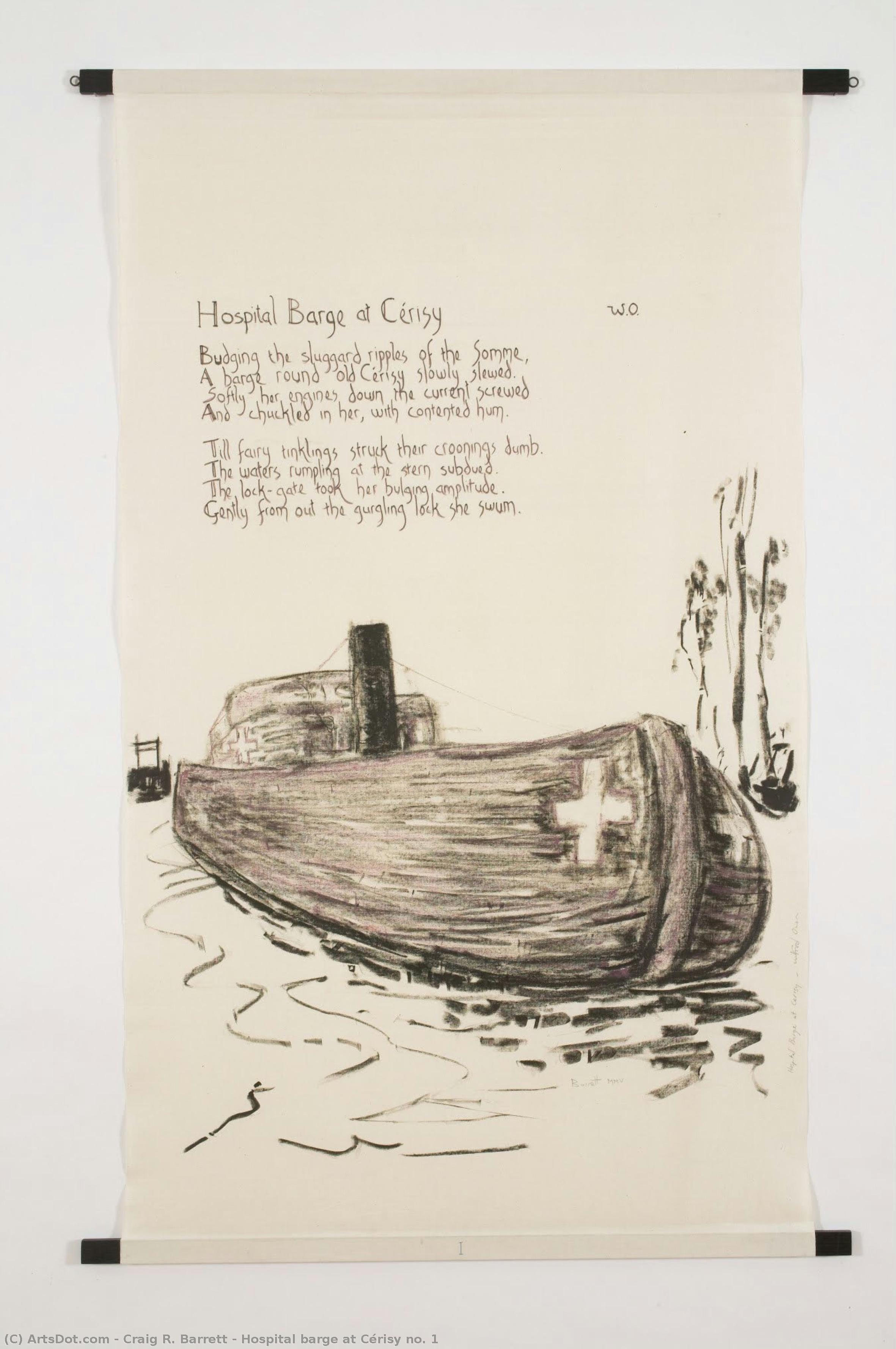 Hospital Barge At Cérisy No. 1 — Craig R. Barrett