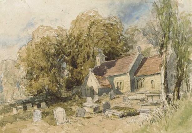 Bettws-y-coed Church, North Wales — David Cox
