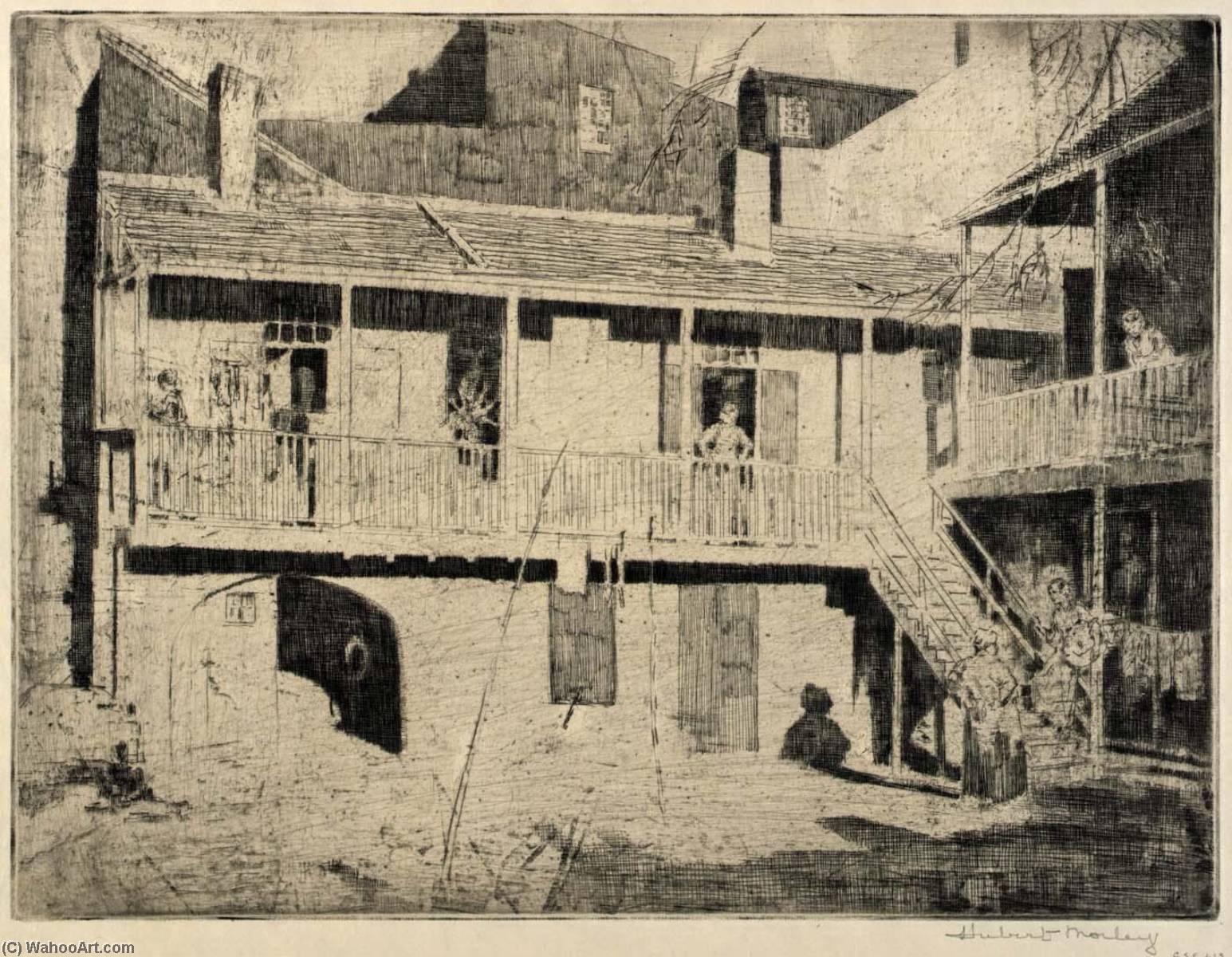 Courtyard — Hubert Morley