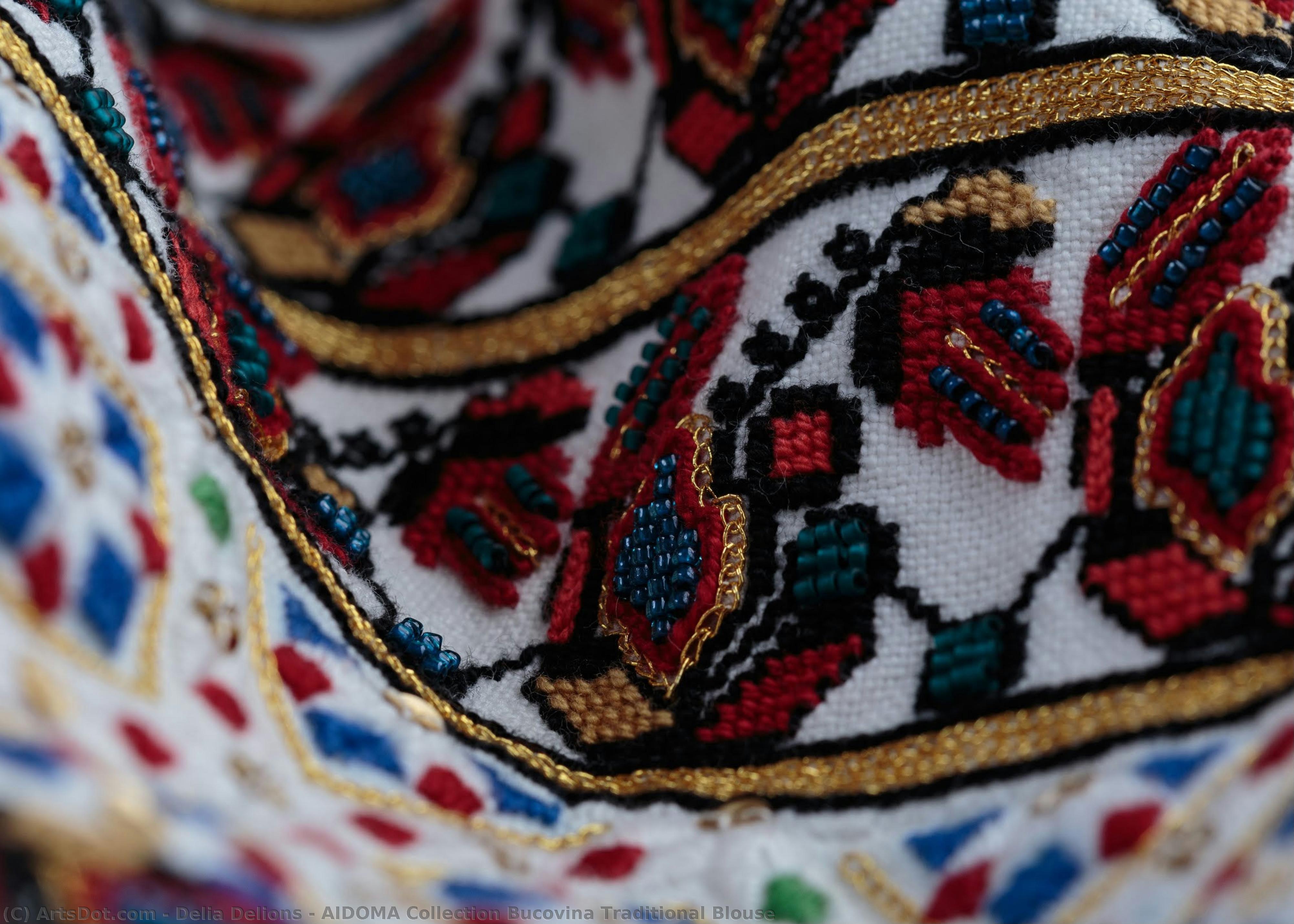 Aidoma Collection Bucovina Traditional Blouse — Delia Delions