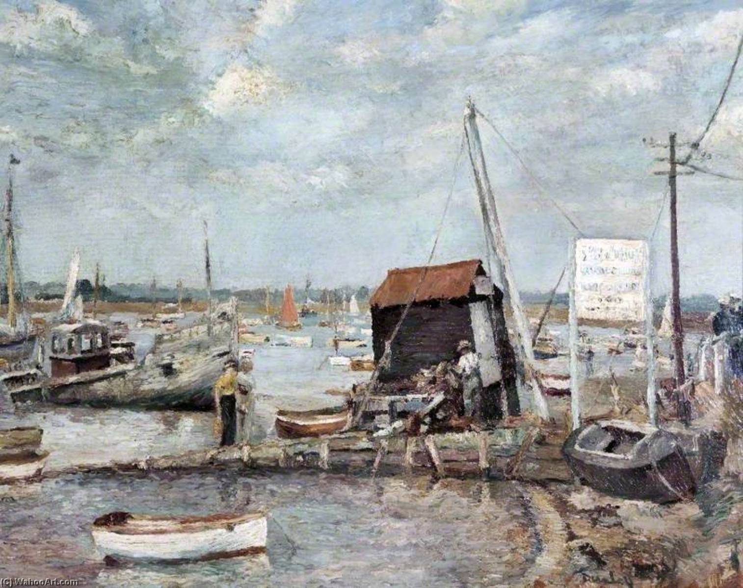 The Hard, Mersea Island, Essex — Ronald Ossory Dunlop