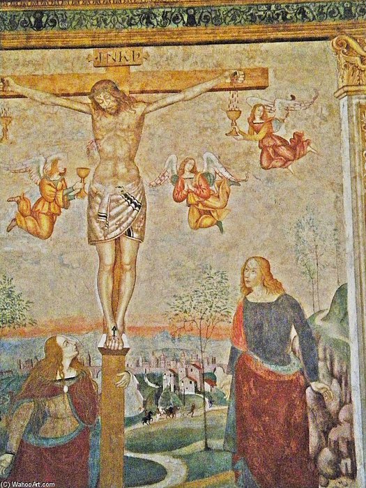 San Niccolò In Prato-affresco Sala Consiliare-tommaso Di Piero — Niccolò Di Tommaso