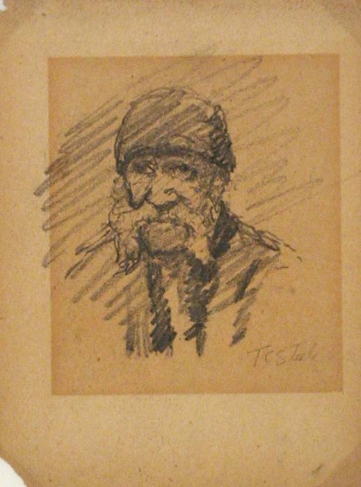 Bavarian Peasant — Theodore Clement Steele