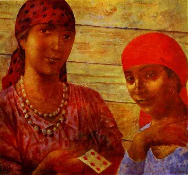 Gypsies — Kuzma Petrov-vodkin