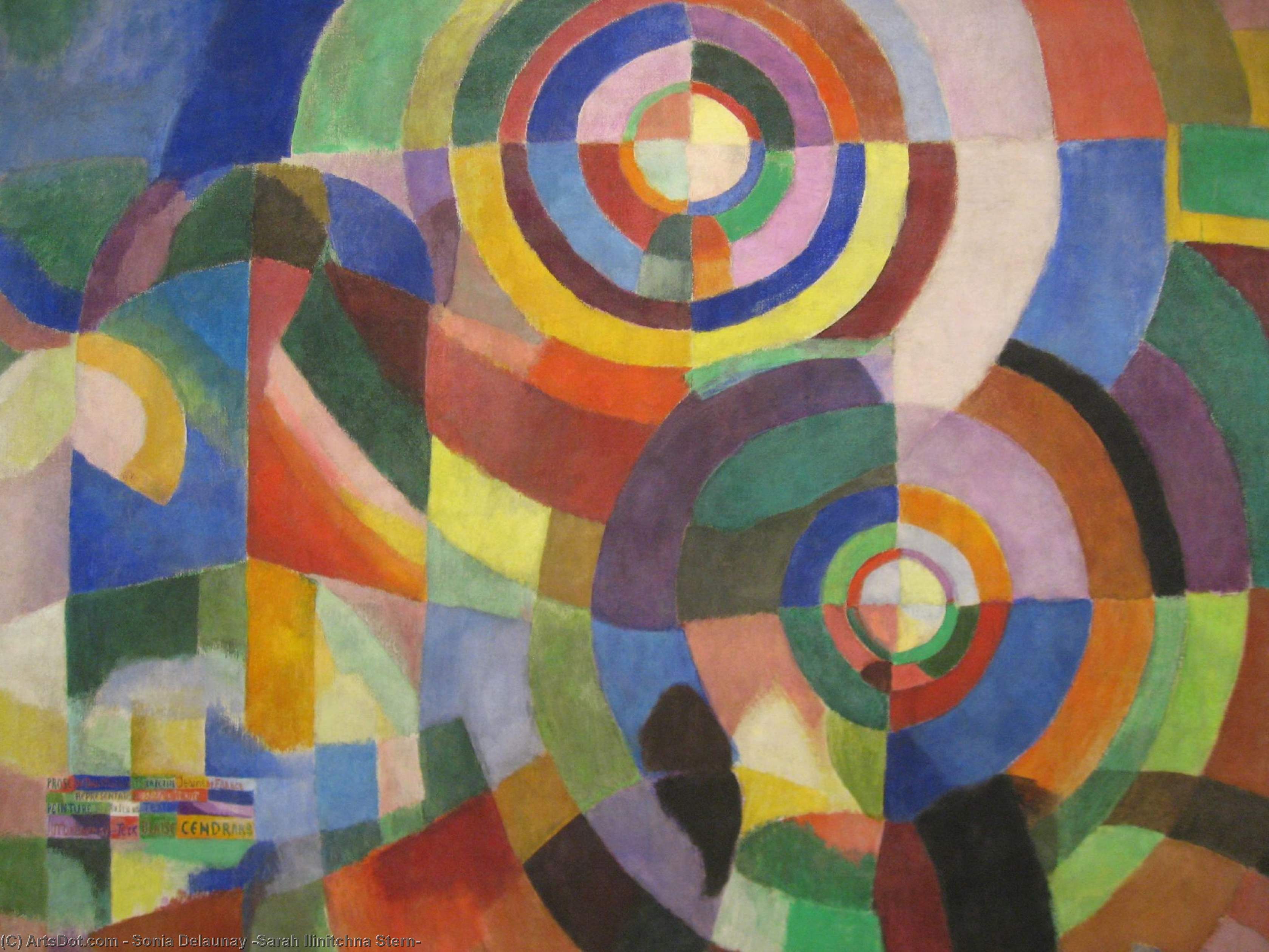 Electric Prisms — Sonia Delaunay (sarah Ilinitchna Stern)