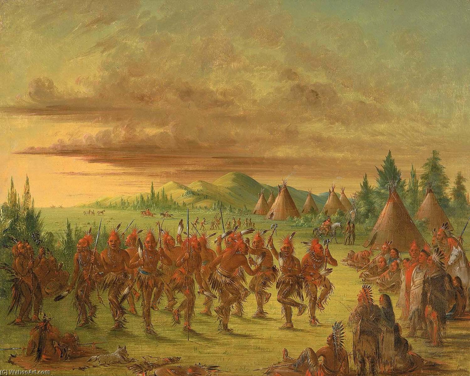 Eagle Dance — George Catlin