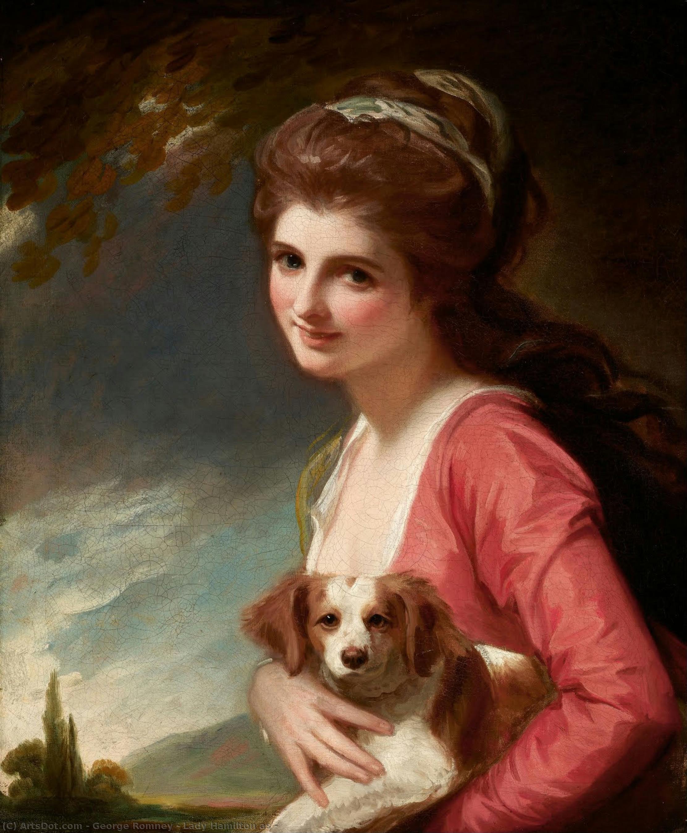 Lady Hamilton As — Джордж Роминг