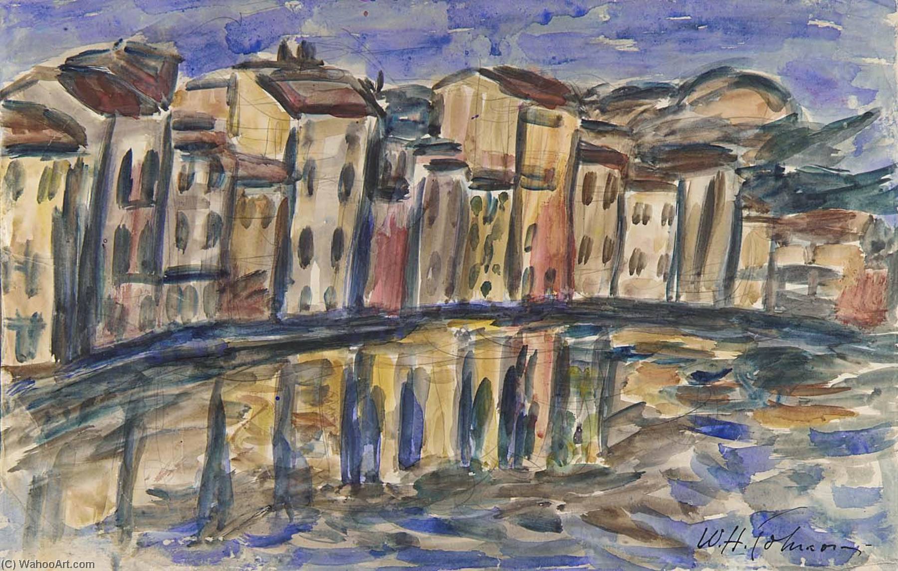 Houses In Cassis Sur Mer, France — William H. Johnson